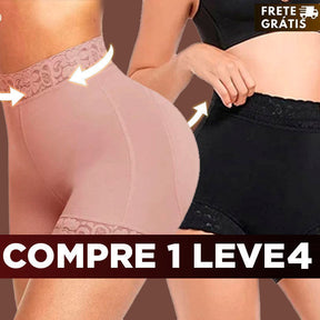 [Queima de Estoque🔥] Compra 1 e Leva 4 Calcinha FitLax™ Empina BumBum (Somente Hoje)
